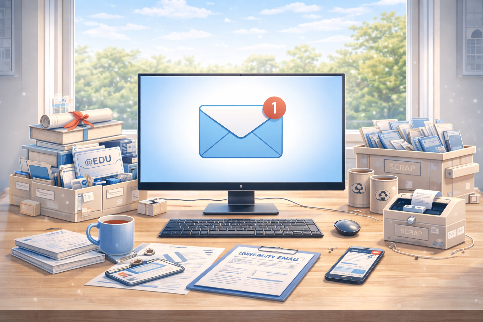البريد الإلكتروني الجامعي